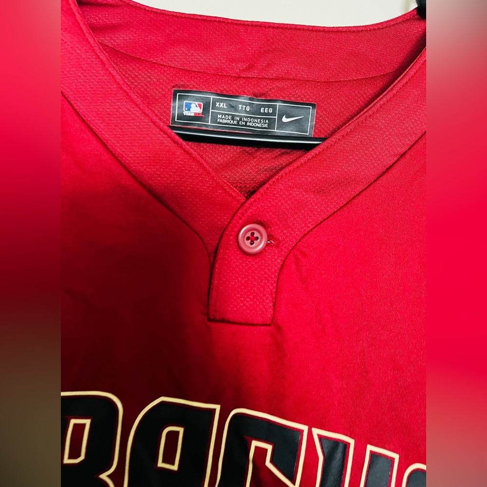 nike d.backs jersey keraton wine and spirits in wine color Size XXL